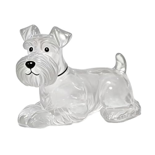YYDSWTW Pet Memorial Storage Box 1 Pack Hunde Haarschlüsselketten Transparentes Behälter tragbare Form für den Souvenir -Schlüsselring des Besitzers F von YYDSWTW