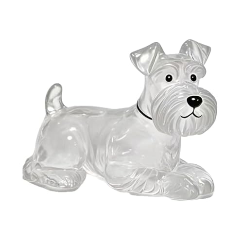 YYDSWTW Pet Memorial Storage Box Anhänger Hunde Haarschlüsselketten Transparentes Behälter tragbarer Form Souvenir Schlüsselring für Besitzer F von YYDSWTW