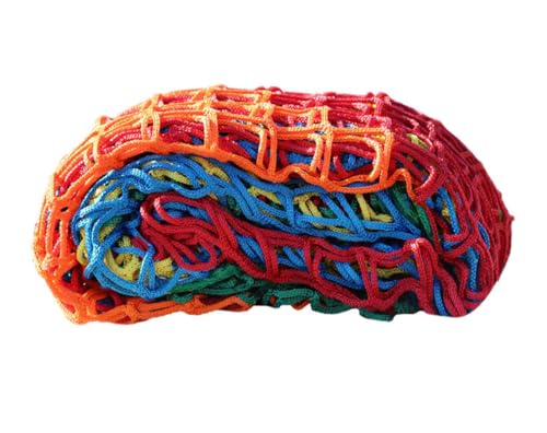 YYDSWTW Sicherheitsnetz Anti-Fall-Wasser-Netting im Innen-/Outdoor-Herbstschutz Tränenresistant Wirkung Resistantes dauerhaftes dekoratives Netz für Terrasse Treppenspielplatz Colorful 1.5M*4M von YYDSWTW