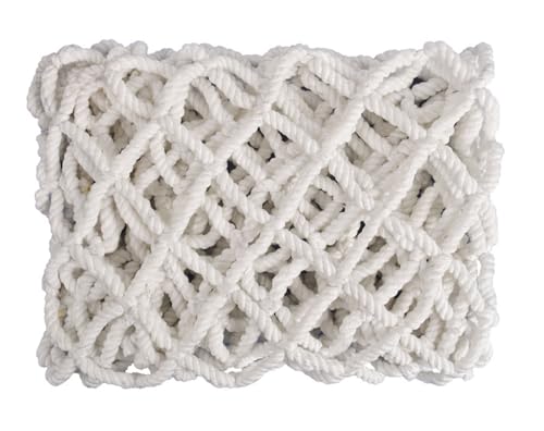 YYDSWTW Sicherheitsnetz Fallschutzbalkon Anti-Fall-Fall-Netting Langlebige, reißresistente wirkungsbeständige dekorativ weiß 1.5M*4M von YYDSWTW