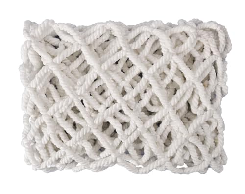 YYDSWTW Sicherheitsnetz Fallschutztreppe Anti-Fall-Fall-Netzwerk Langlebige, rissresistente wirkungsbeständige dekorativ weiß 1.5M*4M von YYDSWTW
