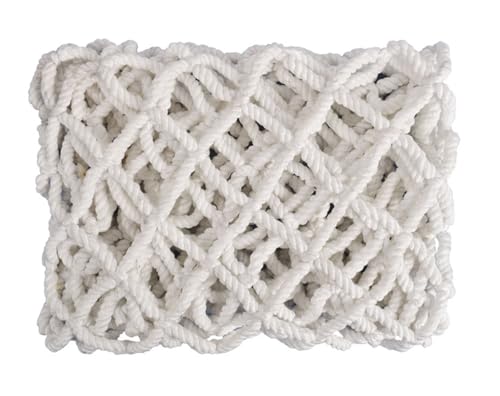 YYDSWTW Sicherheitsnetz dekoratives Mesh Herbstschutz Balkon Antiballnetze-Tränenresistante Wirkung resistent für Treppenspielplatz Hinterhof Innen-/Außenpreis-Terrasse. weiß 1.5M*4M von YYDSWTW
