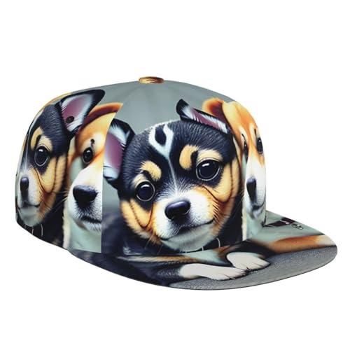 Unisex-Baseballmütze, verstellbar, atmungsaktiv, ideal für den täglichen Gebrauch, Outdoor-Aktivitäten und Sport, niedliche Hunde-Aufdrucke Unisex-Baseballmütze, verstellbar, atmungsaktiv, ideal für den täglichen Gebrauch, Outdoor-Aktivitäten und Sport, niedliche Hunde-Aufdrucke von YYHHAOFA