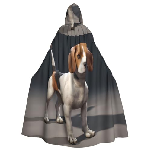 YYHWHJDE ovely Kapuzenumhang mit Beagle-Aufdruck, für Erwachsene, geeignet für Halloween, Cosplay-Kostüme, Weihnachtsfeiern YYHWHJDE ovely Kapuzenumhang mit Beagle-Aufdruck, für Erwachsene, geeignet für Halloween, Cosplay-Kostüme, Weihnachtsfeiern von YYHWHJDE