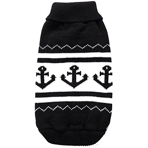 YZBear Hundebekleidung Hundemantel Hundejacke Anker Hundepullover Warm Winter für kleine und große Hund YZBear Hundebekleidung Hundemantel Hundejacke Anker Hundepullover Warm Winter für kleine und große Hund von YZBear
