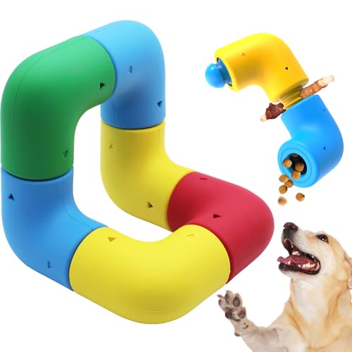 YZHDUXIU Hunde-Puzzle-Spielzeug für intelligente Hunde, interaktives Haustierspielzeug, Welpen-Puzzle-Spielzeug für gelangweilte Hunde, fortgeschrittene Hundepuzzles, Langeweile Busters (6 Stück) von YZHDUXIU