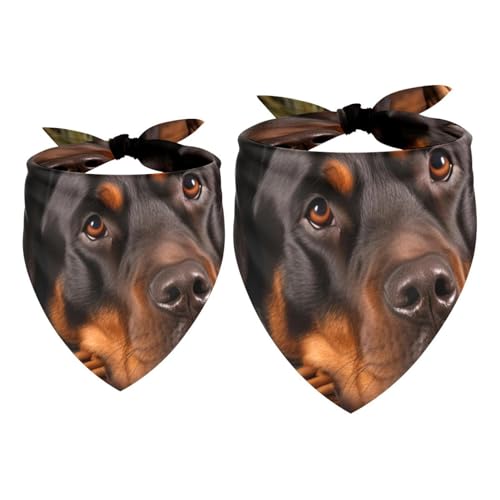 Hundehalstuch, Hochzeitsfoto-Requisite, quadratisches Lätzchen, Haustierzubehör, 2 Stück, Korb und schwarzer Hund, Hundeschal Hundehalstuch, Hochzeitsfoto-Requisite, quadratisches Lätzchen, Haustierzubehör, 2 Stück, Korb und schwarzer Hund, Hundeschal von YZUOUZY