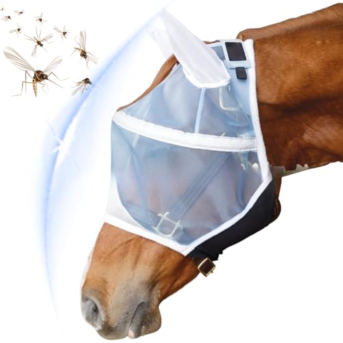 Yabauuop Fliegendecke | UV-Schutz Fliegendecke Für Großtiere | Halbtransparente Atmungsaktive Sonnenschutz Abweisend Für Reitstall Koppel Outdoor Yabauuop Fliegendecke | UV-Schutz Fliegendecke Für Großtiere | Halbtransparente Atmungsaktive Sonnenschutz Abweisend Für Reitstall Koppel Outdoor von Yabauuop