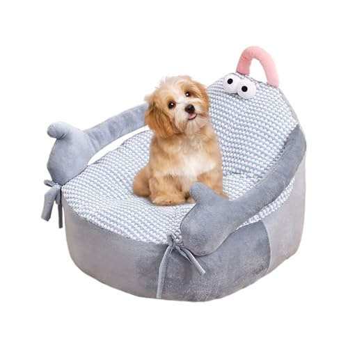 Yabauuop Hundecouch - Plüsch Hund Katze Haustier Sofa | Kuscheliges Cartoon Haustierbett Beruhigendes Schlafsofa Möbel Für Wohnzimmer Balkon Zwinger Boden Schlafzimmer Yabauuop Hundecouch - Plüsch Hund Katze Haustier Sofa | Kuscheliges Cartoon Haustierbett Beruhigendes Schlafsofa Möbel Für Wohnzimmer Balkon Zwinger Boden Schlafzimmer von Yabauuop