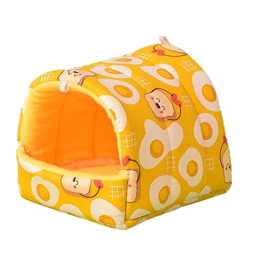Yabauuop Igelbett, Kleintierhäuser & Lebensräume,Hasenhaus Gemütliche Hasenhütte - Kleintierbett, Hamsterhausbett mit verdicktem Design für Hasen, Hamster, Frettchen, Igel Yabauuop Igelbett, Kleintierhäuser & Lebensräume,Hasenhaus Gemütliche Hasenhütte - Kleintierbett, Hamsterhausbett mit verdicktem Design für Hasen, Hamster, Frettchen, Igel von Yabauuop