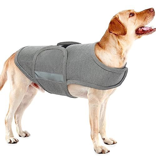 Yagamii Hunde-Anxiety-Weste, weiche Hundeberuhigungsweste, verstellbare Hundeangstlinderung, Mantel Wraps für Hunde, Haustier-Anti-Angst-Shirt für Feuerwerk, Reisetrennungsweste für kleine, von Yagamii