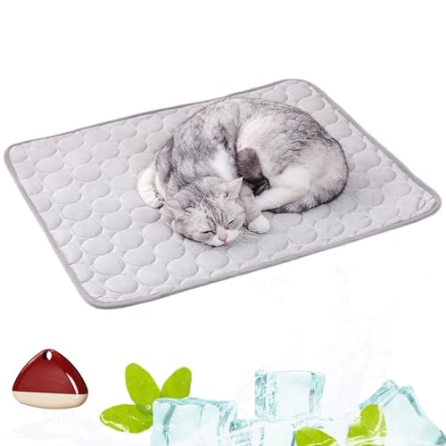 Pfotenfrost Kühlmatte, Summer Cooling Pad, Waterproof, Non-Slip Dog Mat for Home, On The Go Or In The Car, Schütze Deinen Hund Vor Einem Hitzschlag(K,70x55) von Yagerod