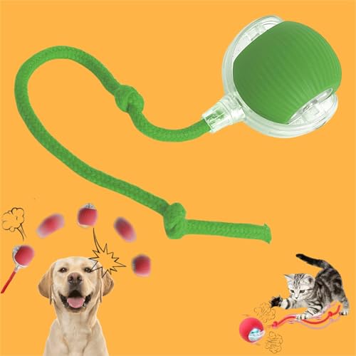 Yagerod Magie-Ball Für Hunde, Magic Ball Für Hunde, Interactive Play for Dogs, Füll Die Stunden Ohne Dich Mit Spaß Und Action(Grün – Standard) von Yagerod