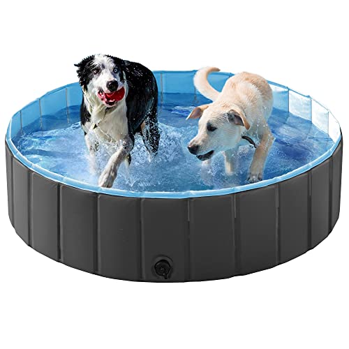Yaheetech Hundepool für Hunde, Swimmingpool 100/120/140/160 x 30 cm, Hund Planschbecken Schwimmbecken, Faltbarer Pool Badewanne Wasserbecken, Klappbares Haustier-Duschbecken Yaheetech Hundepool für Hunde, Swimmingpool 100/120/140/160 x 30 cm, Hund Planschbecken Schwimmbecken, Faltbarer Pool Badewanne Wasserbecken, Klappbares Haustier-Duschbecken von Yaheetech