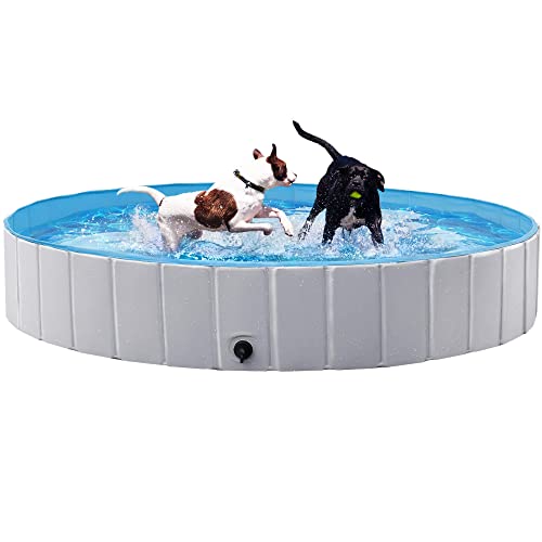 Yaheetech Hundepool für Hunde, Swimmingpool 100/120/140/160 x 30 cm, Hund Planschbecken Schwimmbecken, Faltbarer Pool Badewanne Wasserbecken, Klappbares Haustier-Duschbecken Yaheetech Hundepool für Hunde, Swimmingpool 100/120/140/160 x 30 cm, Hund Planschbecken Schwimmbecken, Faltbarer Pool Badewanne Wasserbecken, Klappbares Haustier-Duschbecken von Yaheetech