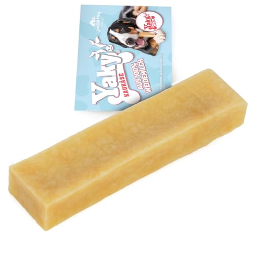 Larsson | Kaukäse für Hunde - Größe L - ca. 80-100g, natürlicher Hundekausnack, Kausnack, Kauknochen Kaukäse von Yaky