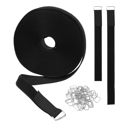 Yallmie 10m Couch Beinverbinder, 25mm Sofa Verbindungsstück mit 50 Metallschnalle, Verstellbare Sektionale Couchverbinder Sofa Verbindungsgurte, Sektionalsofa Verbindungsringe für Sofabeine Yallmie 10m Couch Beinverbinder, 25mm Sofa Verbindungsstück mit 50 Metallschnalle, Verstellbare Sektionale Couchverbinder Sofa Verbindungsgurte, Sektionalsofa Verbindungsringe für Sofabeine von Yallmie