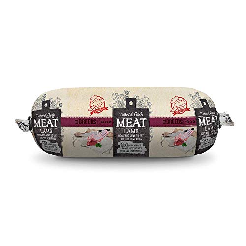 Yamipets Natural Fresh Meat Hundewurst Lamm 12 x 600 gr (7.2kg) - Getreidefreies Premium Fleischwurst mit hohem Fleischanteil - Für alle Hunderassen - Muss Nicht kühl gelagert Werden von Yamipets Natural Fresh Meat