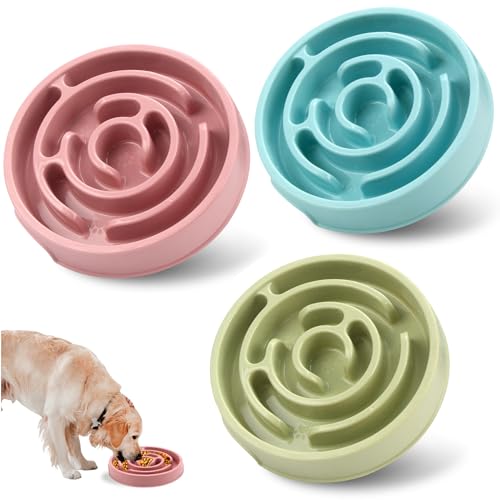 YanBous 3 Antischling-Hundenapf Ø 20.5 cm aus Silikon mit Saugnapf, Slow Feeder Futternapf für kleine bis mittelgroße Hunde - Rosa、Grün、Blau YanBous 3 Antischling-Hundenapf Ø 20.5 cm aus Silikon mit Saugnapf, Slow Feeder Futternapf für kleine bis mittelgroße Hunde - Rosa、Grün、Blau von YanBous