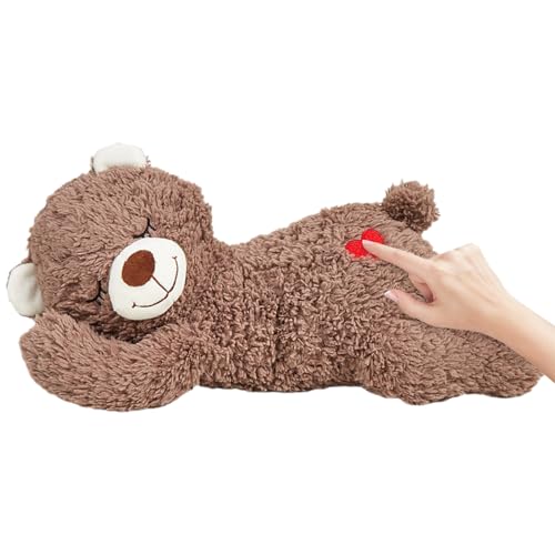 Kuscheltier Für Hunde, Herzschlag-Spielzeug Für Welpen, Welpenspielzeug Hunde Herzschlag Plüschtier Welpe Verhaltenshilfe Plüschtier Haustier Plüschtier, Weiche Puppe Mit Simuliertem Herzschlag Kuscheltier Für Hunde, Herzschlag-Spielzeug Für Welpen, Welpenspielzeug Hunde Herzschlag Plüschtier Welpe Verhaltenshilfe Plüschtier Haustier Plüschtier, Weiche Puppe Mit Simuliertem Herzschlag von Yanayi