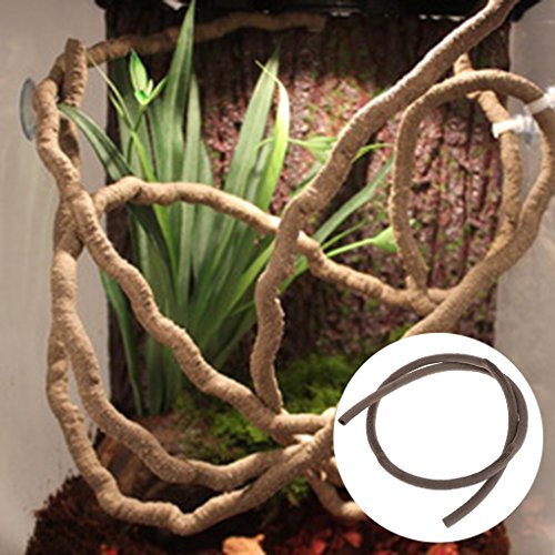 Yanhonin Decor Terrarium, Weinrebe, Dekoration für Reptilien Amphibien von Yanhonin