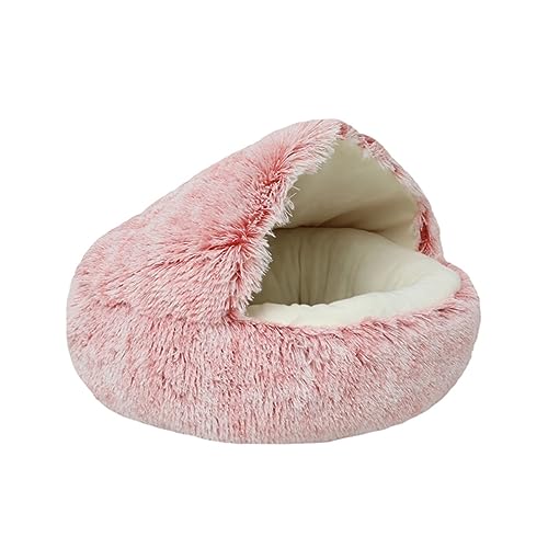 Beruhigende Donut Hundebetten, Plüsch Wasserdicht Katzenbett, Rutschfestes Hundebett mit Bezug, Wärmende Maschinenwaschbare Katzenbetten für Indoor-Katzen Beruhigende Donut Hundebetten, Plüsch Wasserdicht Katzenbett, Rutschfestes Hundebett mit Bezug, Wärmende Maschinenwaschbare Katzenbetten für Indoor-Katzen von Yanman