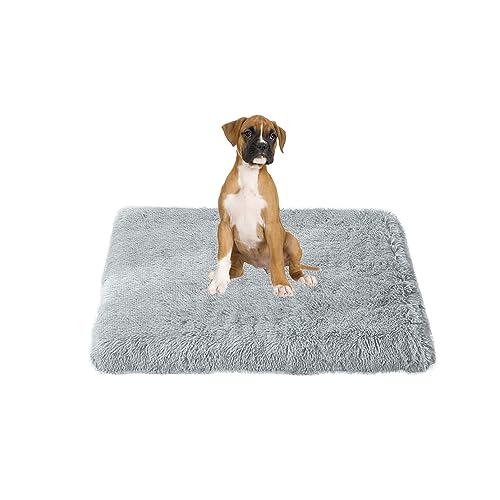 Haustierbett für große Hunde, abnehmbares, leicht zu reinigendes Hundebett mit Reißverschluss, Schaumstoff, strapazierfähige Hundematratze, Plüsch, wärmendes Hundekäfigkissen Haustierbett für große Hunde, abnehmbares, leicht zu reinigendes Hundebett mit Reißverschluss, Schaumstoff, strapazierfähige Hundematratze, Plüsch, wärmendes Hundekäfigkissen von Yanman