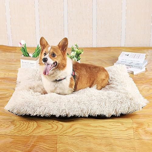 Haustierbett für große Hunde, waschbar, rutschfestes Hundebett mit wasserdichter Oxford-Unterseite, beruhigende Hundekäfigbetten, menschliche Größe Haustiermatratze Haustierbett für große Hunde, waschbar, rutschfestes Hundebett mit wasserdichter Oxford-Unterseite, beruhigende Hundekäfigbetten, menschliche Größe Haustiermatratze von Yanman