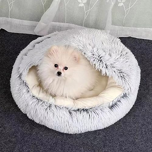 Yanman Donut Hundebett mit rutschfester Unterseite, rundes Katzenbett, waschbares Kunstfell-Plüsch-Haustierbett, maschinenwaschbar, Hundebetten für große, mittelgroße und kleine Hunde Yanman Donut Hundebett mit rutschfester Unterseite, rundes Katzenbett, waschbares Kunstfell-Plüsch-Haustierbett, maschinenwaschbar, Hundebetten für große, mittelgroße und kleine Hunde von Yanman