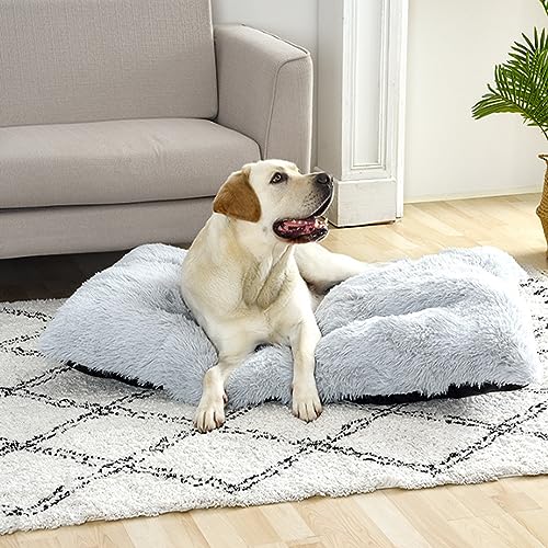 Yanman Großes Hundebett, waschbar, atmungsaktiv, orthopädisches Hundebett für große Hunde, leicht zu reinigendes Haustierbett mit rutschfester Unterseite Yanman Großes Hundebett, waschbar, atmungsaktiv, orthopädisches Hundebett für große Hunde, leicht zu reinigendes Haustierbett mit rutschfester Unterseite von Yanman