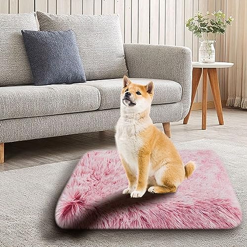 Yanman Großes rechteckiges Hundebett, wasserdicht, Hundekäfig Bett mit rutschfester Unterseite, flauschig, Plüsch, weiche Hundebetten, Anti-Angstzustände, waschbare Hundematratze Yanman Großes rechteckiges Hundebett, wasserdicht, Hundekäfig Bett mit rutschfester Unterseite, flauschig, Plüsch, weiche Hundebetten, Anti-Angstzustände, waschbare Hundematratze von Yanman