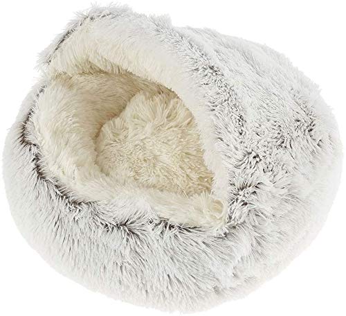 Yanman Katzenschlafsack Flauschig Winter Geschlossen Katzenbett, 50cm Weich Warm Katzensofa Schlafkissen rutschfest Tierbett, Haustierbett Betten für Katzen und Hunde,Waschbare Yanman Katzenschlafsack Flauschig Winter Geschlossen Katzenbett, 50cm Weich Warm Katzensofa Schlafkissen rutschfest Tierbett, Haustierbett Betten für Katzen und Hunde,Waschbare von Yanman
