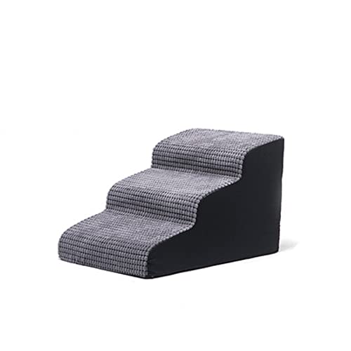Yanman Waschbare Haustiertreppe mit Reißverschluss, Abdeckung für Hundetreppen, strapazierfähig, Schaumstoff, rutschfeste Hunderampen, Haustiertreppen, Hundetreppe für Sofa, hohes Bett Yanman Waschbare Haustiertreppe mit Reißverschluss, Abdeckung für Hundetreppen, strapazierfähig, Schaumstoff, rutschfeste Hunderampen, Haustiertreppen, Hundetreppe für Sofa, hohes Bett von Yanman