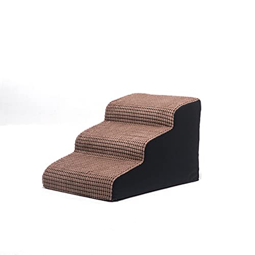 Yanman Waschbare Haustiertreppe mit Reißverschluss, Abdeckung für Hundetreppen, strapazierfähig, Schaumstoff, rutschfeste Hunderampen, Haustiertreppen, Hundetreppe für Sofa, hohes Bett Yanman Waschbare Haustiertreppe mit Reißverschluss, Abdeckung für Hundetreppen, strapazierfähig, Schaumstoff, rutschfeste Hunderampen, Haustiertreppen, Hundetreppe für Sofa, hohes Bett von Yanman