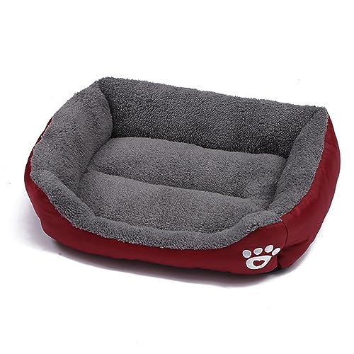 Yanman Waschbares großes Hundebett, orthopädisches Hundesofa mit rutschfester, wasserdichter Unterseite, gemütlich, weich, atmungsaktiv, feste Haustierbetten für große, mittelgroße und kleine Hunde Yanman Waschbares großes Hundebett, orthopädisches Hundesofa mit rutschfester, wasserdichter Unterseite, gemütlich, weich, atmungsaktiv, feste Haustierbetten für große, mittelgroße und kleine Hunde von Yanman