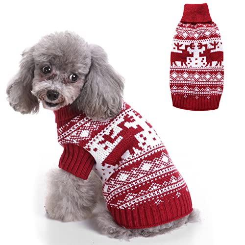Hundepullover Weihnachten Hunde KostüMe Katzen Kleidung Strickpullover Hund Haustier Katze Hunde Pullover Hundekostüm Weihnachten Haustiermantel für Weihnachten Party Geschenk Hundepullover Weihnachten Hunde KostüMe Katzen Kleidung Strickpullover Hund Haustier Katze Hunde Pullover Hundekostüm Weihnachten Haustiermantel für Weihnachten Party Geschenk von Yanmucy