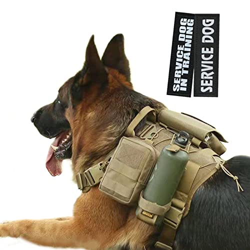 Taktisches Hundegeschirr, kein Ziehen, verstellbares Haustiergeschirr, Arbeitstraining, einfache Kontrolle, Haustierweste, Militärdienst, Hundegeschirr von Yanzisno1