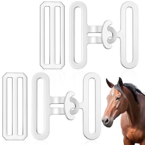 Yaocom 6-teiliges Ersatz-Set für Pferdedecken, 5,1 cm, universelles Gurtband-Ersatz-Set, robuste Hardware für Reparatur und Wiederherstellung jeder Pferdedecke, 2 Sets Yaocom 6-teiliges Ersatz-Set für Pferdedecken, 5,1 cm, universelles Gurtband-Ersatz-Set, robuste Hardware für Reparatur und Wiederherstellung jeder Pferdedecke, 2 Sets von Yaocom