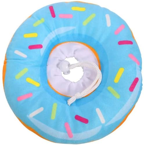 Cat Donut Collar Cotton Stoffedweichkegel für Katzen, um das Lecken nach Operationen zu verhindern. von Yaoliucp