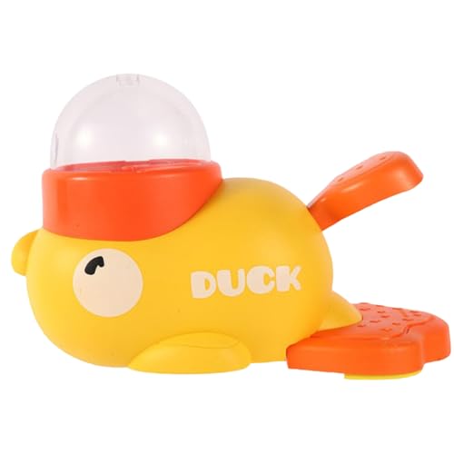 Hund Interactive Treat Spender Spielzeug, Food-Puzzle Slow Feeder, 2-in-1 niedliche Entenform für kleine mittelgroße Hunde und Katzen von Yaoliucp