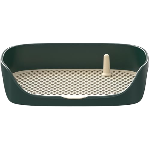 Hundeköpfchen, Welpentraining Pee Pad Halter, 16x12 Innenhundtöpfchen mit 4 Schutz Wandstreu Kiste abnehmbare Hundetoilette für Hunde unter 15 kg, Hundetöpfchenschale geeignet Hundeköpfchen, Welpentraining Pee Pad Halter, 16x12 Innenhundtöpfchen mit 4 Schutz Wandstreu Kiste abnehmbare Hundetoilette für Hunde unter 15 kg, Hundetöpfchenschale geeignet von Yaoliucp