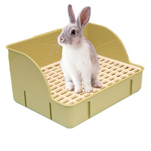 Yaoliucp Kaninchendrüsenschachtel, spritzsicherer Hasen -Töpfchen -Training Eckpfrütungspfanne, kleine Tierbetttoilette für Erwachsene Meerschweinchen, Frettchen, Hamster, Hasen Yaoliucp Kaninchendrüsenschachtel, spritzsicherer Hasen -Töpfchen -Training Eckpfrütungspfanne, kleine Tierbetttoilette für Erwachsene Meerschweinchen, Frettchen, Hamster, Hasen von Yaoliucp