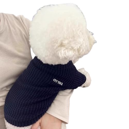 Yaopelky Hunde-Sweatshirt, Fleece, weiche Hundekleidung mit Tasche, für Herbst und Winter, warmes Haustier-T-Shirt für kleine, mittelgroße Hunde, Katzen, Welpen, Outfit, Kätzchen, Chihuahua, Teddy von Yaopelky