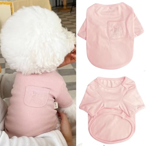 Yaopelky Hunde-Sweatshirt, Fleece, weiche Hundekleidung mit Tasche, für Herbst und Winter, warmes Haustier-T-Shirt für kleine, mittelgroße Hunde, Katzen, Welpen, Outfit, Kätzchen, Chihuahua, Teddy Yaopelky Hunde-Sweatshirt, Fleece, weiche Hundekleidung mit Tasche, für Herbst und Winter, warmes Haustier-T-Shirt für kleine, mittelgroße Hunde, Katzen, Welpen, Outfit, Kätzchen, Chihuahua, Teddy von Yaopelky