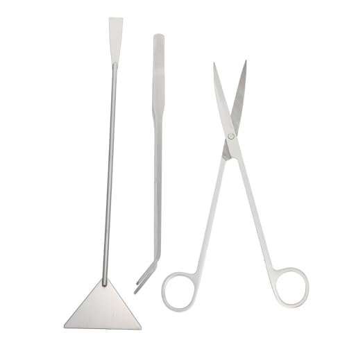 Yardenfun 1 Satz Aquarium Werkzeugset Teiliges Multi Function Scheren Set mit Schaufel für Pflege von Süß und Meerwasseraquarien Präzise Handhabung für Kleine Pflanzen Yardenfun 1 Satz Aquarium Werkzeugset Teiliges Multi Function Scheren Set mit Schaufel für Pflege von Süß und Meerwasseraquarien Präzise Handhabung für Kleine Pflanzen von Yardenfun