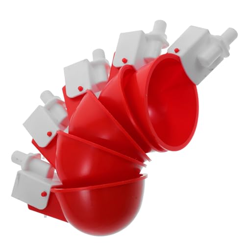 Yardenfun Kunststoff-geflügel-futterspender Hühner-wasserbecher Automatische Tränke Sicher Für Vögel von Yardenfun