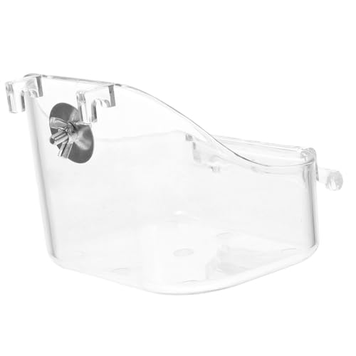 Yardenfun Vogeldusche 1 Satz Vogel Badewanne Hängender Vogelkäfig Badekäfig Für Papageien Vogelfutterhaus Für Käfig Futterstelle Für Wasservögel Vogelbad Schüssel Spa Wasserduschwürfel Pp Transparent Yardenfun Vogeldusche 1 Satz Vogel Badewanne Hängender Vogelkäfig Badekäfig Für Papageien Vogelfutterhaus Für Käfig Futterstelle Für Wasservögel Vogelbad Schüssel Spa Wasserduschwürfel Pp Transparent von Yardenfun