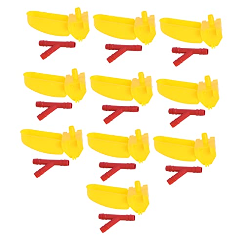 Yardenfun 10 Sätze Doppelt Hängender Wasserspender Taubentränke Behälter Für Die Wasserfütterung Wasserfutternäpfe Haustiertrinker Wasserspender Für Küken Hühnerwasser Plastik Yellow Yardenfun 10 Sätze Doppelt Hängender Wasserspender Taubentränke Behälter Für Die Wasserfütterung Wasserfutternäpfe Haustiertrinker Wasserspender Für Küken Hühnerwasser Plastik Yellow von Yardenfun