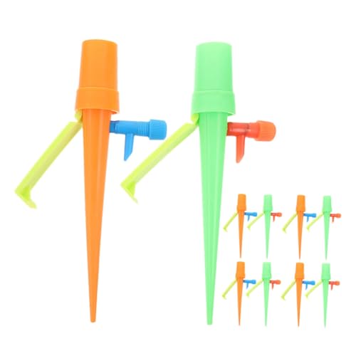 Yardenfun 10Stücke Automatisches Bewässerungsgerät Einstellbare Tropfgeschwindigkeit Selbstbewässernde Spikes für Topfpflanzen Robustes Kunststoffdesign Yardenfun 10Stücke Automatisches Bewässerungsgerät Einstellbare Tropfgeschwindigkeit Selbstbewässernde Spikes für Topfpflanzen Robustes Kunststoffdesign von Yardenfun