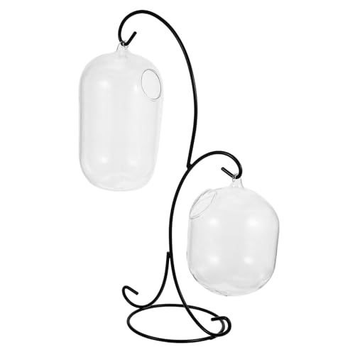Yardenfun 1satz Multifunktionales Desktop- -Aquarium Mit Eisenregal Kreative Hydroponik-vase Für Wasserpflanzen Und Dekoration Im Büro Oder Zuhause Yardenfun 1satz Multifunktionales Desktop- -Aquarium Mit Eisenregal Kreative Hydroponik-vase Für Wasserpflanzen Und Dekoration Im Büro Oder Zuhause von Yardenfun